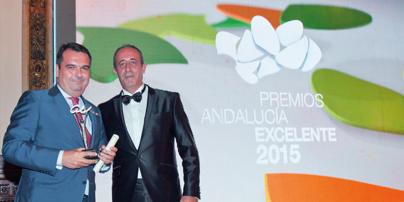 Magtel ha sido galardonada con el Premio Andalucía Excelente 2015 - Magtel
