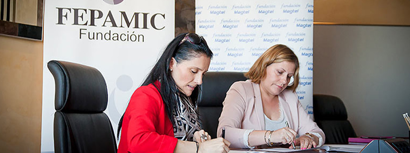 Fundación Magtel y Fundación FEPAMIC trabajarán juntas en la mejora de las condiciones de vida de las personas con discapacidad - Magtel