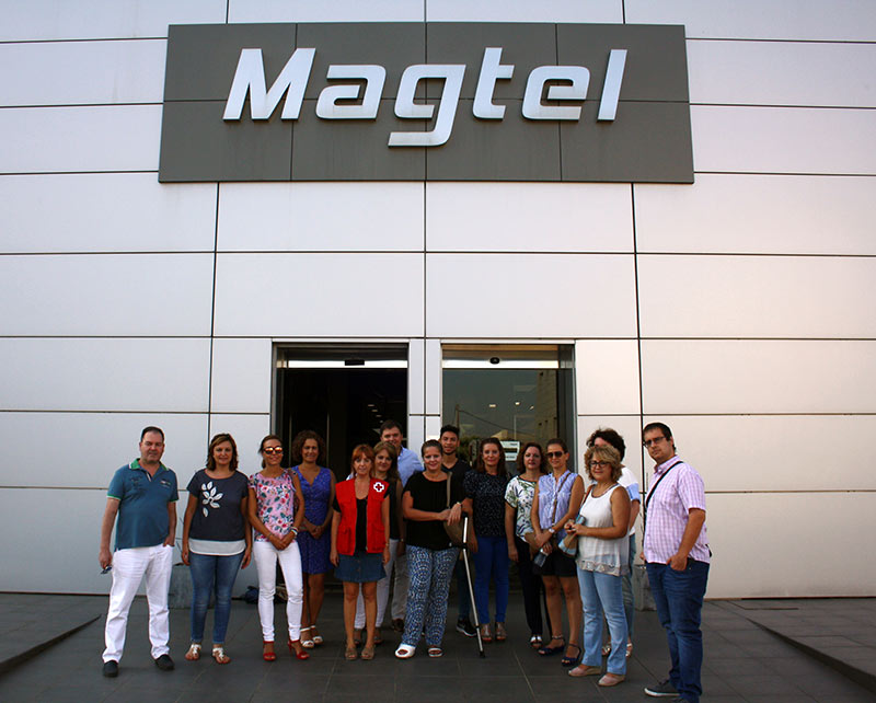 Magtel recibe la visita del alumnado del curso “Gestión de almacén para personal administrativo” de Cruz Roja Córdoba - Magtel