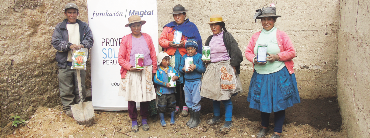 Fundación Magtel impulsa la agricultura ecológica entre la comunidad de Cedropampa (Perú) para fomentar su desarrollo socioeconómico