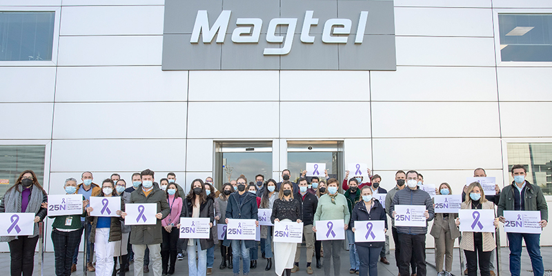 Magtel se suma un año más a la iniciativa por el ‘Día Internacional de la Eliminación de la Violencia contra la Mujer’ - Magtel