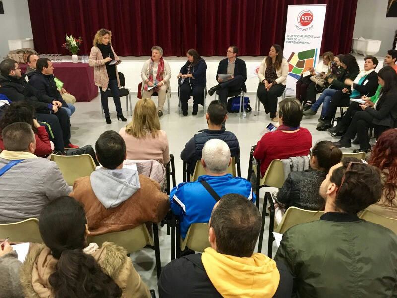 Presencia activa de la Fundación Magtel en la I Feria de Empleo del Polígono Sur de Sevilla - Magtel