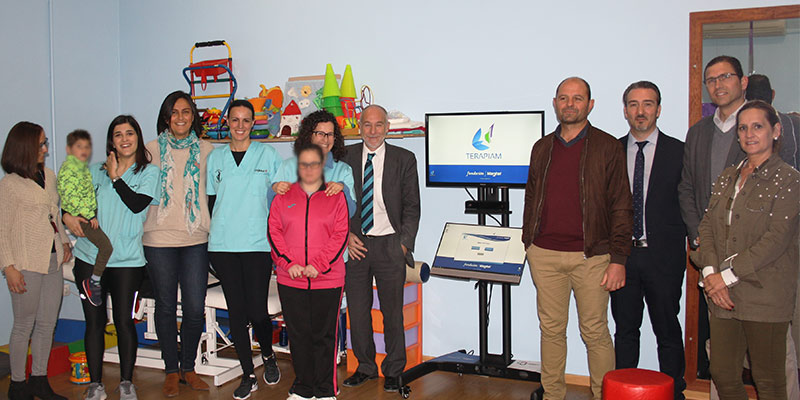 Fundación Magtel instala su sistema Terapiam en Aprofis con el apoyo de Fundación Cajasur