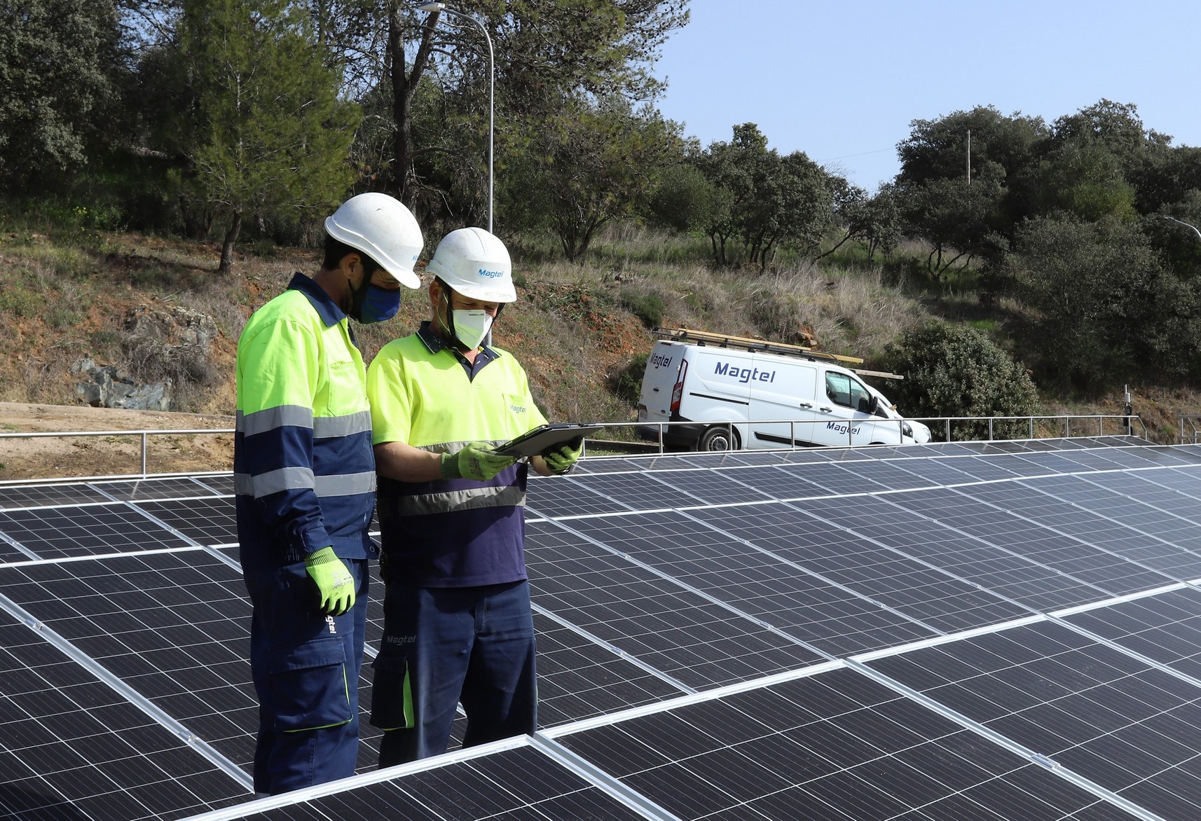 Magtel ejecuta la instalación fotovoltaica para autoconsumo que dará servicio a la ETAP de Guadanuño en Córdoba
