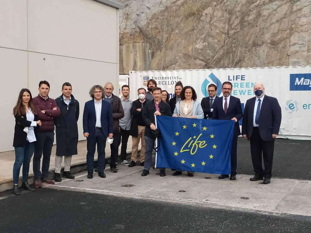 La tecnología innovadora Life Green Sewer se pone a prueba en la EDAR de Cabo Prioriño, en el municipio gallego de Ferrol