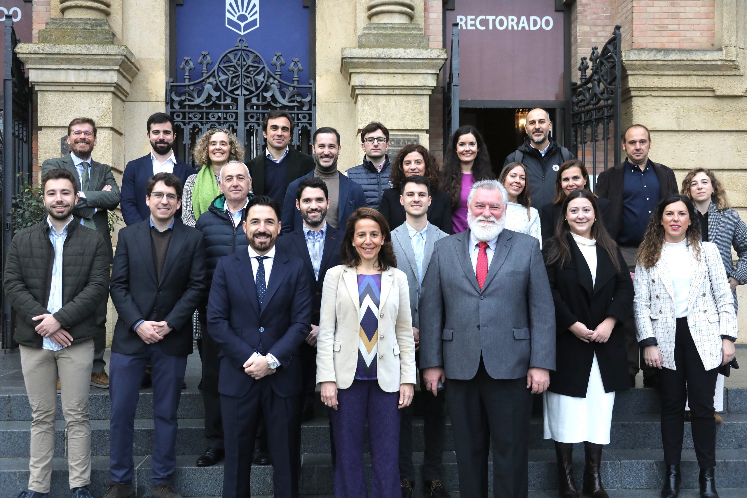Magtel se reúne con los integrantes del proyecto Ad-Grhid en el Rectorado de la Universidad de Córdoba