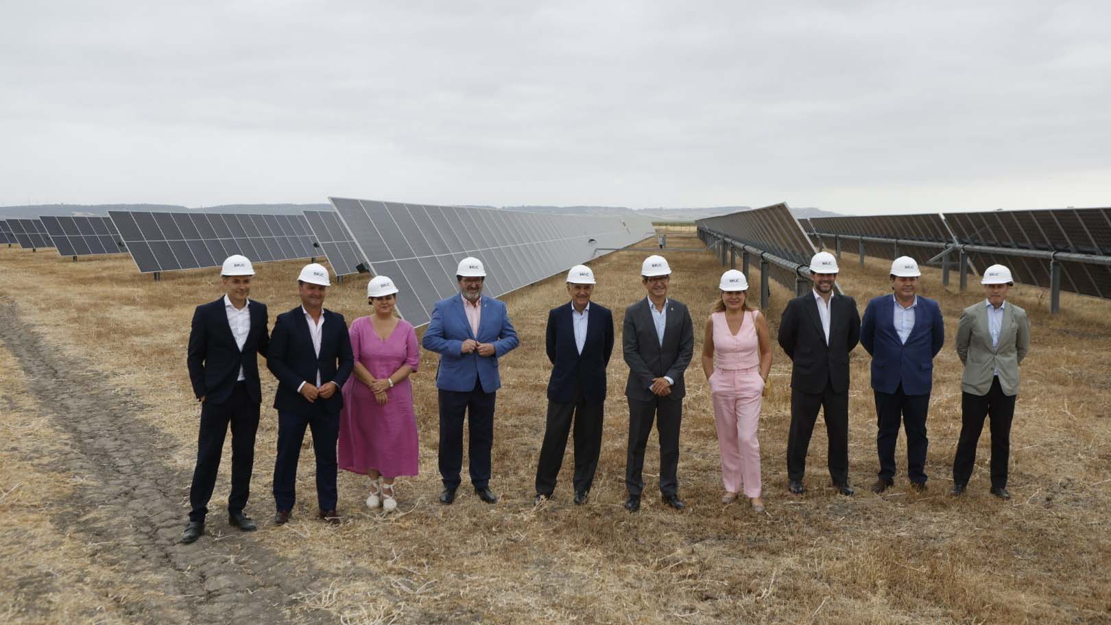 Magtel takes part in the inauguration of the Cartago photovoltaic complex in Carmona (Seville)