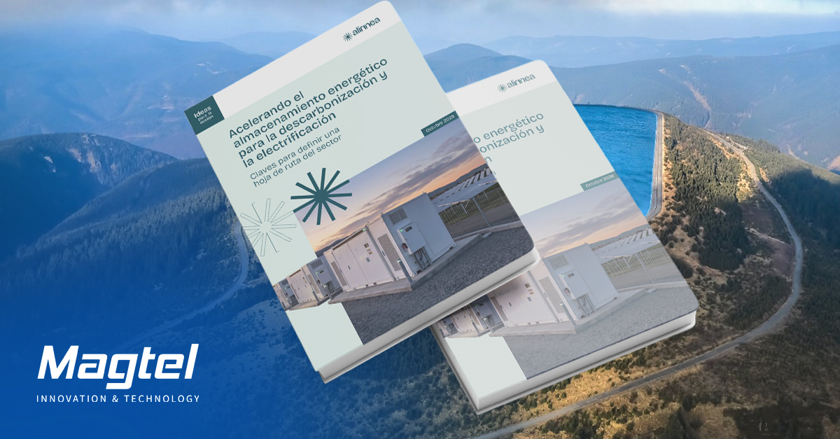 Magtel participa en la elaboración del informe de Alinnea sobre el futuro del almacenamiento energético en España